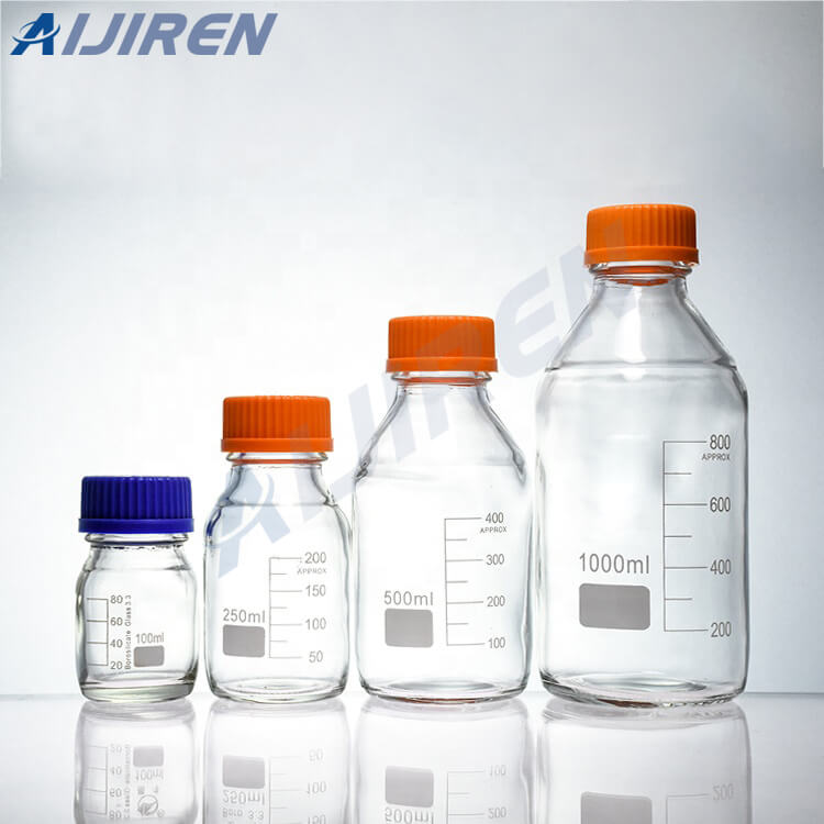 Sampler Vials for HPLCBlue Cap Screw Thread Sampling Reagent Bottle International supplier